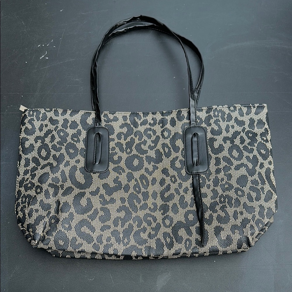 Leopard Print Tote Bag